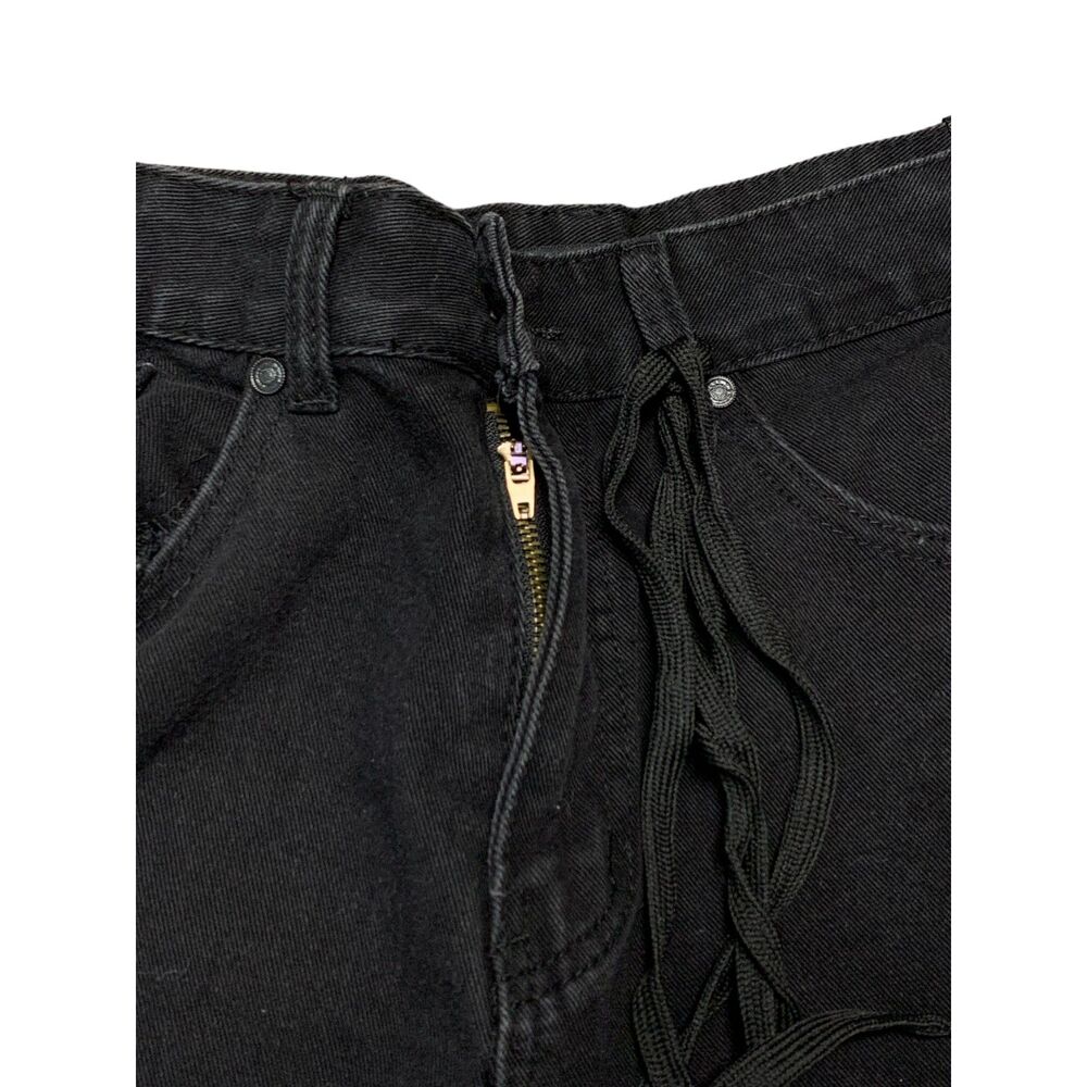 BLUE SAVVY Black Mom High Rise Jean Shorts, Size 11, NWT - Picture 2 of 10